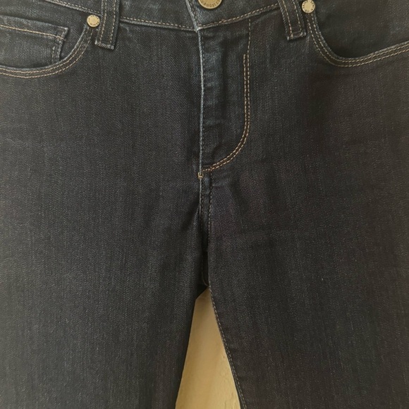 PAIGE Skyline Skinny Jeans Twilight Dark Denim Size 27 - Picture 8 of 16